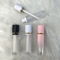 Conteneurs de brillant à lèvres Tubes de brillant à lèvres de luxe emballage vide Logo personnalisé rouge à lèvres bouteille d'huile à lèvres avec brosse