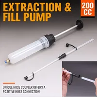 Pompe d'extraction d'huile de voiture 500ML, seringue de transfert de liquide, pompe manuelle pour outils automobiles