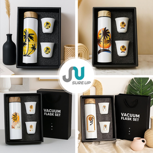 Termo de Acero Inoxidable de Lujo de 0.5L, Gran Venta en el Medio Oriente, Juego de Regalo con Aislamiento Térmico de 24 Horas y Empaque Personalizado - Product Image 4