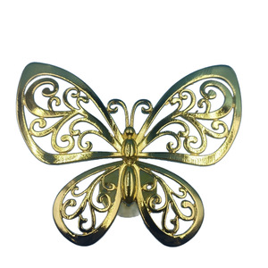 Hollowed Out Butterfly <b>Curtain</b> <b>Hook</b> Plastic Contemporary Design Convenient Accessory - Product Image 3