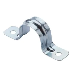 Electro Galvanized Steel Two Hole Clamp EMT Conduit Fitting