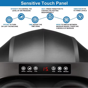 Heißer Verkauf Volle Abdeckung der 360 °-Tiefen knet <span class=keywords><strong>massage</strong></span> mit Touch panel Luft kompression Fuß <span class=keywords><strong>massage</strong></span> gerät - Product Image 3