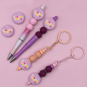 <b>Silicone</b> Baby Teething <b>Beads</b> Ball Shape For 0-24 Months Unisex Safe Food Grade Material - Product Image 3