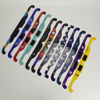 Lunettes d'éclipse solaire certifiées ISO 12312-2 2027, personnalisables avec logo
