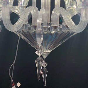 Lampadario di Lusso <span class=keywords><strong>Moderno</strong></span> a 8 Luci in Cristallo K9 per Hotel, Camera da Letto, <span class=keywords><strong>Soggiorno</strong></span> - Product Image 3