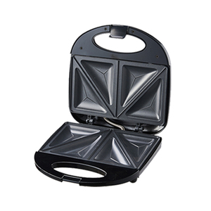 Macchina per Waffle elettrica domestica con copertura antiaderente in acciaio inox <span class=keywords><strong>e</strong></span> piastre intercambiabili per <span class=keywords><strong>panini</strong></span> <span class=keywords><strong>e</strong></span> cialde - Product Image 4
