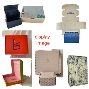 กล่องใส่วิกผมทำจากกระดาษลูกฟูกพร้อมบรรจุภัณฑ์โลโก้สินค้าสั่งทำได้ - Product Image 4