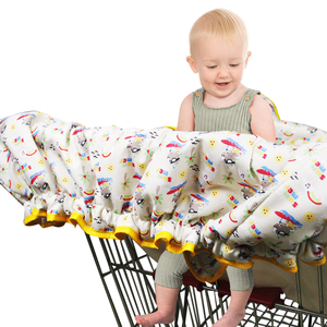 Venta caliente plegable carrito de la compra cubre moda <span class=keywords><strong>silla</strong></span> alta cubierta para bebé 2 en 1 - Product Image 1