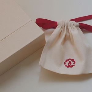 New Design Canvas Cotton Jewelry Packaging <b>Pouch</b> Recyclable Cotton <b>Drawstring</b> <b>Pouch</b> Bags - Product Image 4