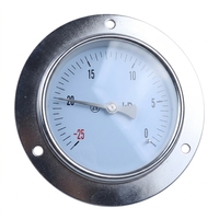 Customized YE100ZT -25-0 Kpa Diaphragm Pressure Gauge for Natural Gas Pipeline Measurement