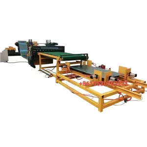 High Quality Customized Carbon Aluminum Galvanized Steel Coil Length Cutting Machine Production Line With Automatic Stacker