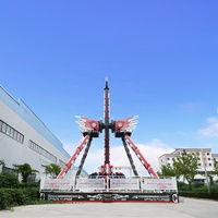 Équipement de parc d'attractions BestonRides, grands jeux de balançoire palpitants, aire de jeux de fête foraine, balançoire à 360 degrés en plein air à vendre