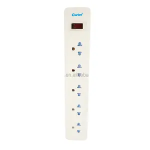 Approved TISI certificate Thailand design power strip with switch extension socket