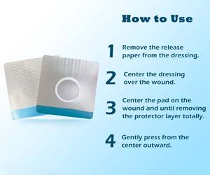 ISO13485 sertifikalı tıbbi malzemeler kendinden yapışkan yara pansuman malzemesi yara bakım ürünleri - Product Image 4