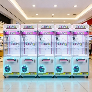 Shopping Mall Popular Flashing Light Claw Crane Machine Coin Operated Kids Doll Vending <strong>Game</strong> Machine - Product Image 4