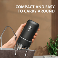 Molinillo de Café Eléctrico de Molienda Rápida con Núcleo de Cerámica y Muelas de Acero para Espresso, Uso en Cocina, Oficina y Hogar