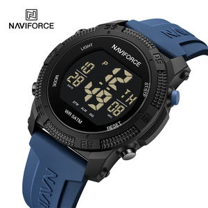 <span class=keywords><strong>Naviforce</strong></span> นาฬิกาผู้ชาย7104 BBE นาฬิกาข้อมือกีฬาแฟชั่นมีไฟ LED นาฬิกาดิจิตอล - Product Image 1
