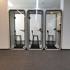 Pod <span class=keywords><strong>de</strong></span> Oficina <span class=keywords><strong>de</strong></span> Trabajo acústico insonorizado extraíble fácil <span class=keywords><strong>de</strong></span> instalar, <span class=keywords><strong>Sala</strong></span> acústica <span class=keywords><strong>de</strong></span> habitación privada, cabina telefónica portátil - Product Image 1