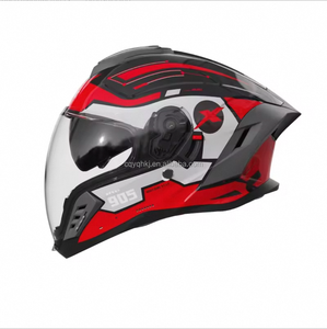 Los Nuevos Cascos de Motocicleta ABS HD con Doble Lente, <span class=keywords><strong>Casco</strong></span> Integral Personalizable, Fabricante de Protectores de Cabeza - Product Image 5