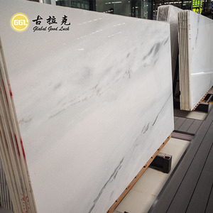 Losa de mármol blanco <span class=keywords><strong>colombiano</strong></span> Cocina moderna y baño Decoración de pared interior Resistente al agua - Product Image 2