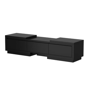 Mobile <span class=keywords><strong>TV</strong></span> Lungo in Legno dal Design Moderno, Nuovo Modello di Arredamento <span class=keywords><strong>per</strong></span> <span class=keywords><strong>Soggiorno</strong></span>, <span class=keywords><strong>per</strong></span> Casa o Hotel, Stile Pannello in Legno - Product Image 5