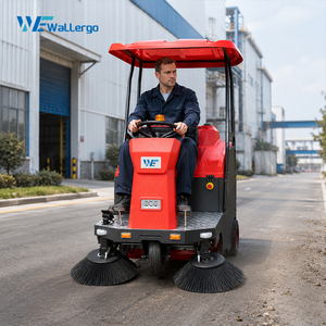 เครื่องดูดฝุ่นแบบขี่ได้ WalLergo KS13 สำหรับพื้นและถนนภายนอกอาคาร แบตเตอรี่ความจุสูง 48V64AH ให้เวลาใช้งานยาวนาน - Product Image 3