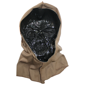 Máscara de Látex Realista Estilo Película de Zombis, Máscara Facial de Zombi para Halloween, Disfraz de Terror, Accesorio de Cosplay - Product Image 4