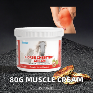 Crème de massage musculaire rouge 80g pour la relaxation et le soulagement corporel, livraison gratuite, produit de plâtre chinois - Product Image 2