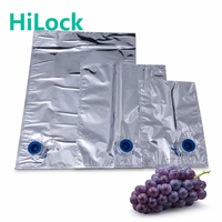 Machine de remplissage HiLock à haute efficacité contrôlée par PLC de 100L/220L/500L pour jus, purée, bouteilles en plastique, bouteilles en verre et sachets