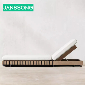 Juego <span class=keywords><strong>de</strong></span> <span class=keywords><strong>tumbona</strong></span> <span class=keywords><strong>de</strong></span> madera <span class=keywords><strong>de</strong></span> lujo para todo tipo <span class=keywords><strong>de</strong></span> clima, piscina exterior impermeable para cojín, Playa y jardín para uso en Hotel, juego <span class=keywords><strong>de</strong></span> <span class=keywords><strong>tumbona</strong></span> <span class=keywords><strong>de</strong></span> <span class=keywords><strong>teca</strong></span> - Product Image 3