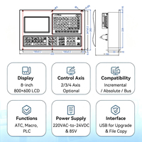 Système de contrôle de tour CNC d'usine 980TB2, axes X/Z, architecture FPGA pour usinage de précision
