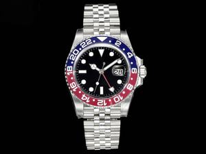 Montre de créateur multifonctionnelle pour homme - Montre mécanique de haute qualité avec un design de lunette rouge et bleue - Product Image 2