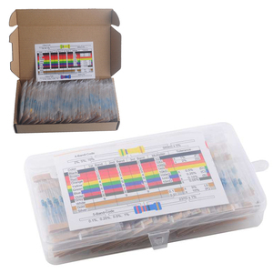 300 600 1460 PCS/lot 1/4W résistance 1% 30 types chaque valeur résistance à Film métallique Kit d'assortiment résistances 100R 1K 47K 10K 100K <span class=keywords><strong>4K7</strong></span> - Product Image 1