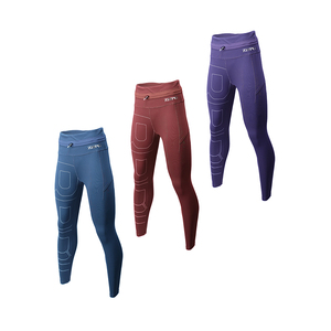 Legging de pantalón tejido de secado rápido para mujer con logotipo personalizado de precio alto para rutina de ejercicio - Product Image 6