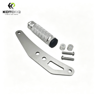 KOTORQ Repose-pieds de freinage en aluminium CNC pour YOZMA IN10 IN10 Pro, universel gauche/droite, pour moto électrique tout-terrain, amélioration