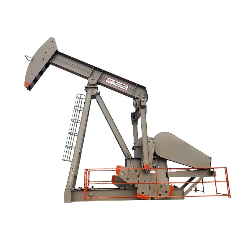 API 11E Donkey Head Pumping unit with motor cabinet and lubrication system for oilfield