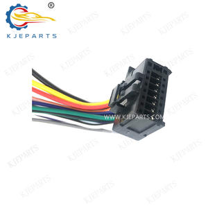 Adaptateur mâle 16 broches câble de connexion CD Audio de voiture d'origine faisceau de câblage de haut-parleur d'alimentation modifié pour <span class=keywords><strong>autoradio</strong></span> pionniers - Product Image 5