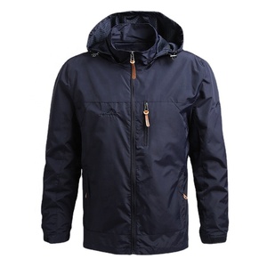 Nouvelle mode NAVY Styles vêtements de plein air <span class=keywords><strong>veste</strong></span> d'escalade hommes <span class=keywords><strong>veste</strong></span> avec capuche - Product Image 4
