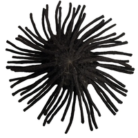 Perruque Dreadlocks Longues Tressées Mono pour Hommes, Prothèse Capillaire Masculine en Cheveux Indiens Remy