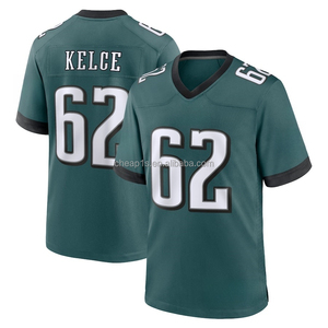 <span class=keywords><strong>Maillot</strong></span> de <span class=keywords><strong>football</strong></span> américain des <span class=keywords><strong>Eagles</strong></span> de Philadelphie cousu en gros # 26 Saquon Barkley # 1 <span class=keywords><strong>Maillot</strong></span> de <span class=keywords><strong>football</strong></span> Jalen Hurts 33 Cooper DeJean - Product Image 3