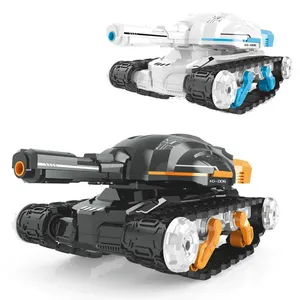 电动玩具漂移装甲战车特技RC坦克遥控水战水弹坦克玩具