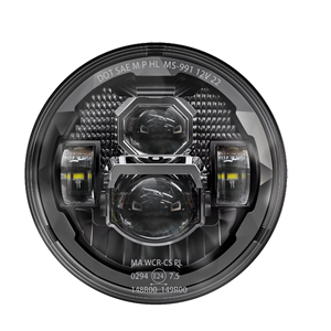 Conjunto de Faros LED de 7.5 Pulgadas para Land Rover Defender 90, Izquierdo y Derecho, Actualización Retrofit, 12V 6500K - Product Image 1