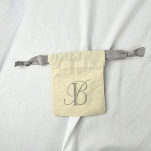 Top Quality Soft Cotton <b>Drawstring</b> <b>Pouch</b> Eco-Friendly Dust Bag <b>Drawstring</b> Gift Bags Dust Bag with Custom Logo - Product Image 5