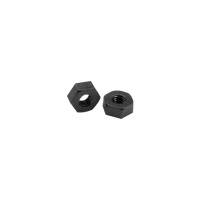 Nouvelle écrou hexagonale en nylon PA66 résistant à la chaleur et aux produits chimiques, noire, certifiée ROHS pour équipement automobile