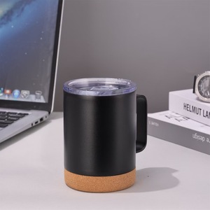 16Oz Thép Không Gỉ Cốc Cà Phê Với Nút Chai Dưới Cà Phê Cốc Bằng Thép Không Gỉ Với Không Trượt Nút Chai Dưới Và Xử Lý - Product Image 3