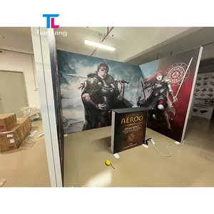 TianLang Agent Wanted Seg Light Box Fabric Display Booth Factory Exhibition Light Box Marketing Advertising Equipment Display