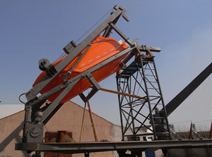 O Davit Tipo Braço Invertido de Gravidade é um Davit Tipo (Móvel) com Carga de Trabalho de 25KN-170KN - Product Image 3