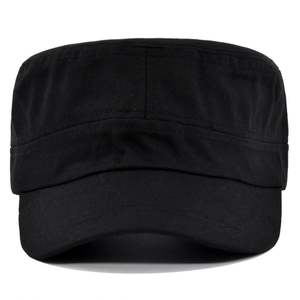 <b>Flat</b> <b>Cap</b> Curved Eaves Light Board Leisure Mountaineering Sun Hat <b>Summer</b> 100% Cotton Unisex Outdoor Wholesale Captain Hat - Product Image 2
