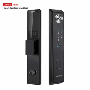 Cerradura Inteligente Lenovo A5PLUS con Reconocimiento Facial y de Venas de la Palma, Almacenamiento en la Nube, Compatible con Puertas de Madera - Versión con Contraseña Electrónica - Product Image 1