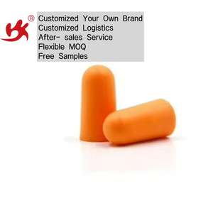 Bouchons d'oreilles en mousse ultra doux 38 dB, meilleurs bouchons anti-bruit en éponge pour dormir, ronfler, voyager, protège-oreilles pour moto - Product Image 1